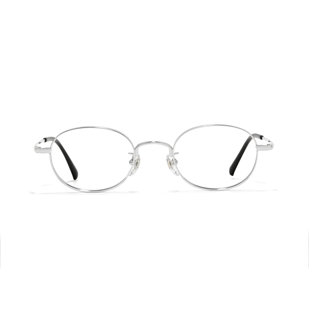 Oval Titanium Glasses