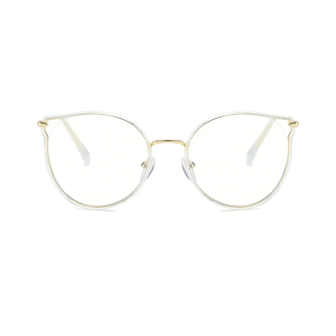 Round Cat Eye Glasses