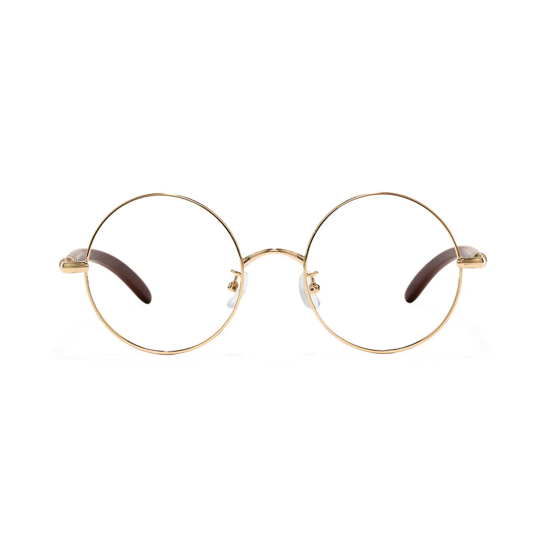 round metal prescription glasses