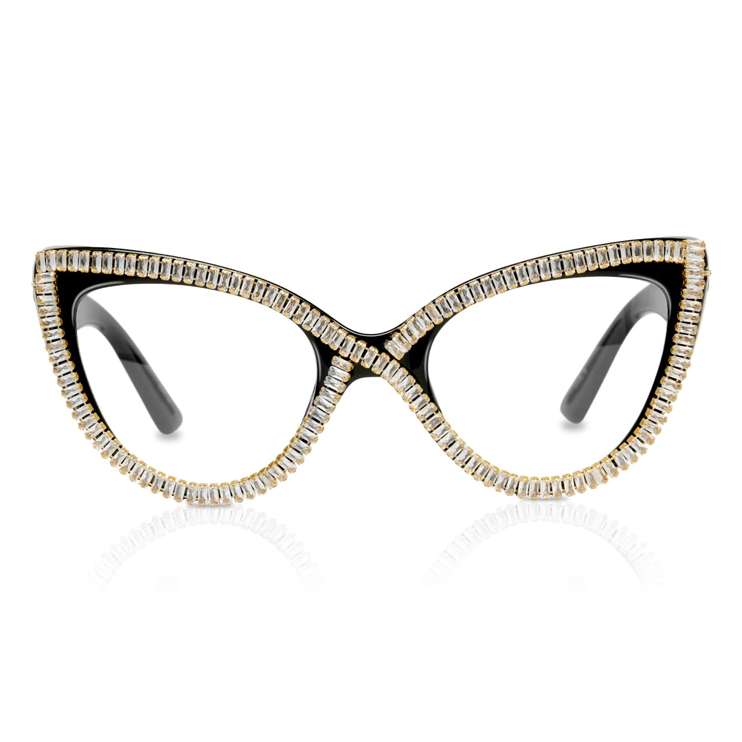 Black Cat Eye Glasses