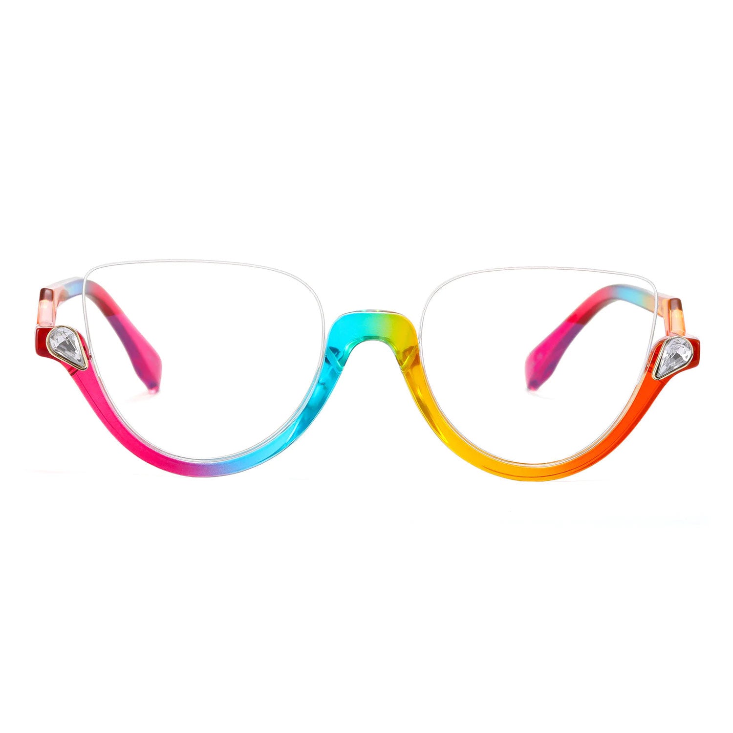 Multicolor Cateye Frames