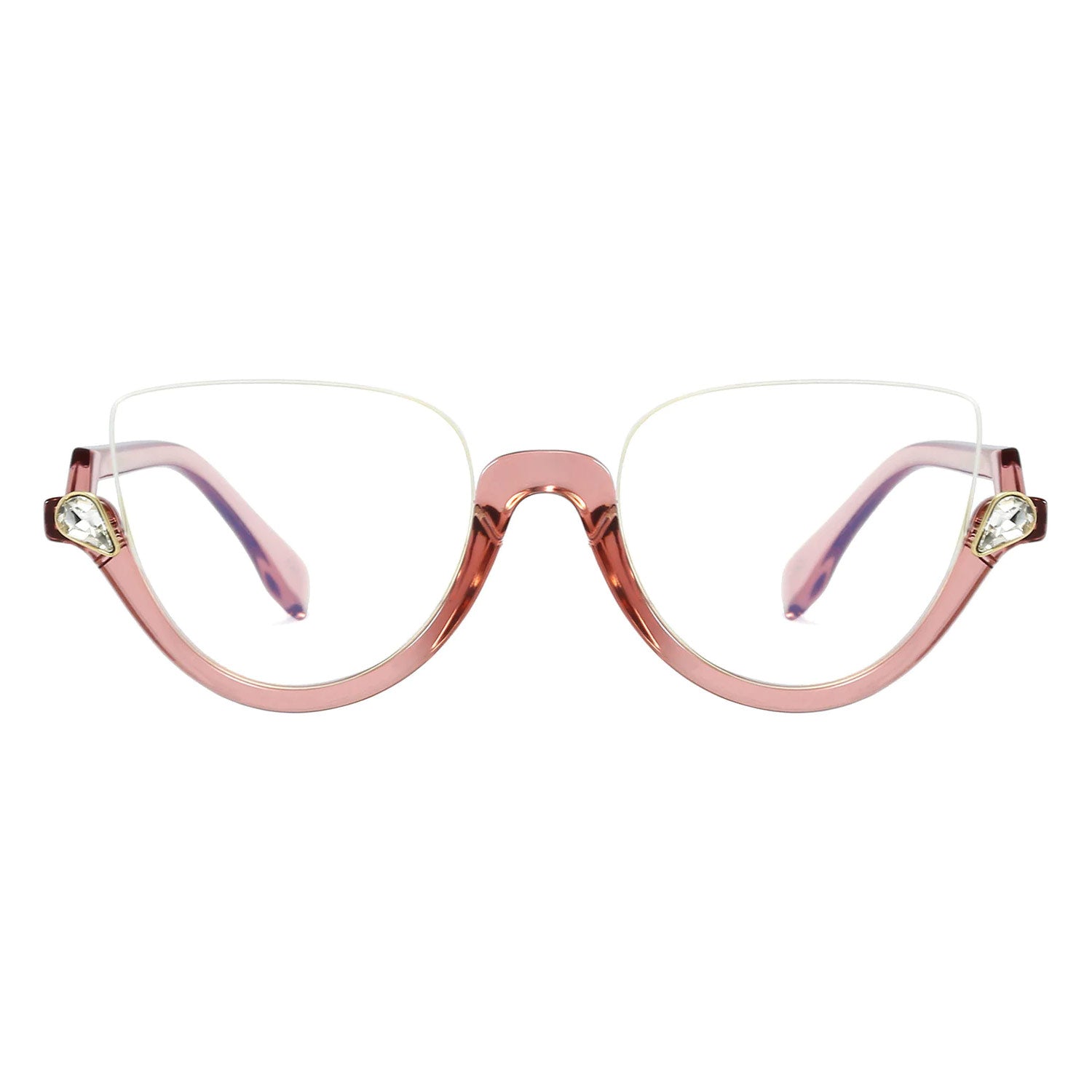 Semi-rimless Glasses