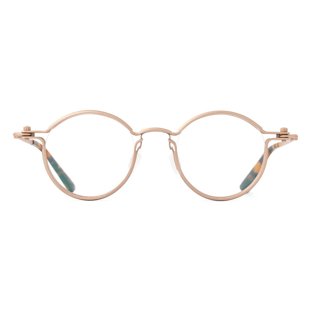 Gold Round Vintage Style Frames