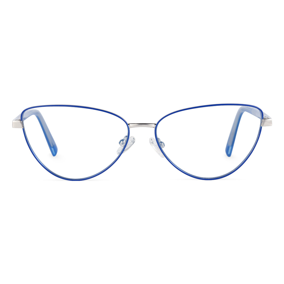  Blue Cateye Prescription Glasses