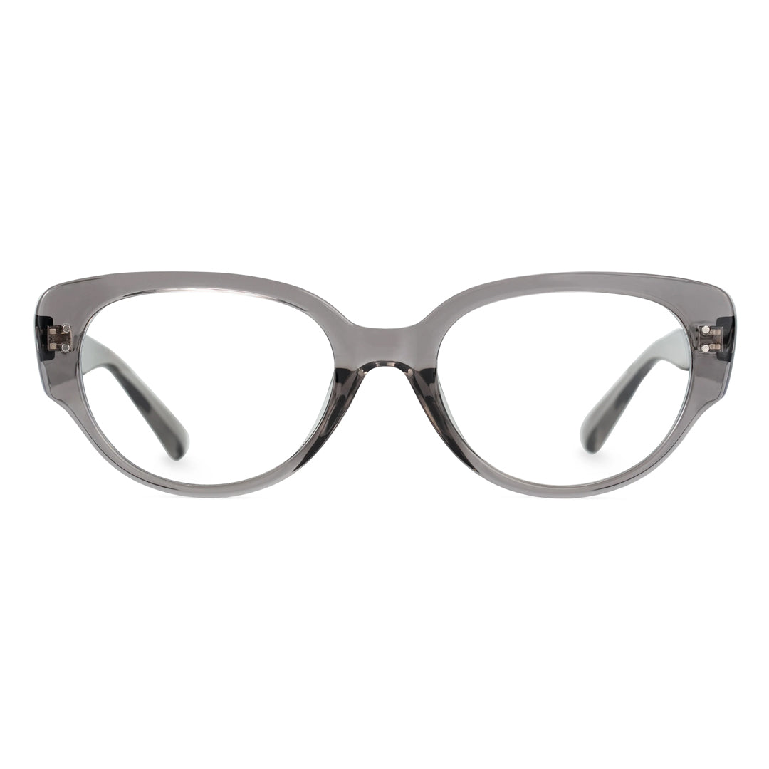 Grey Cat Eye Glasses