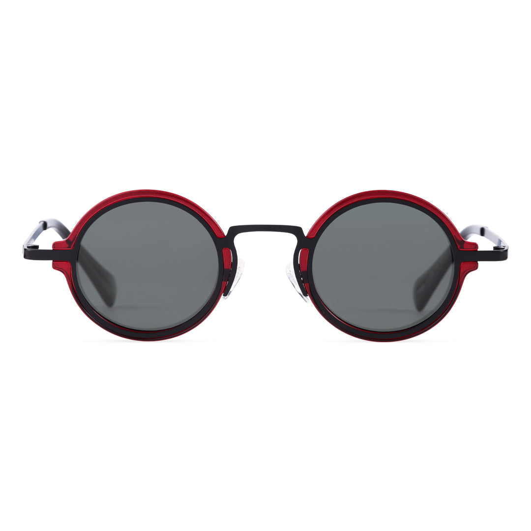 Red Round Sunglasses