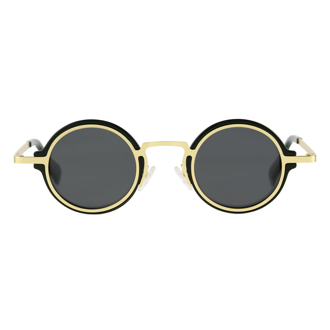 yellow Round Sunglasses