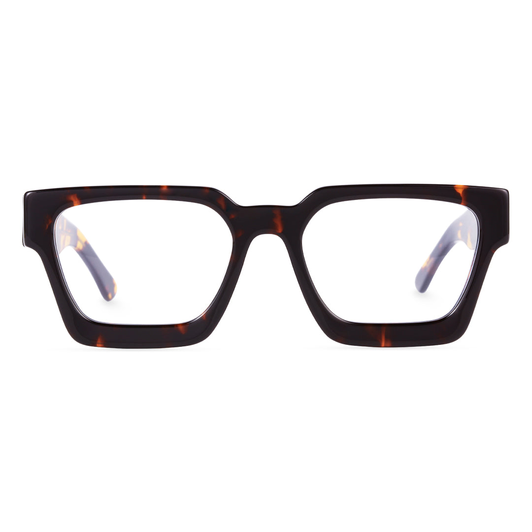 Tortoise Blue Light Rectangle Glasses
