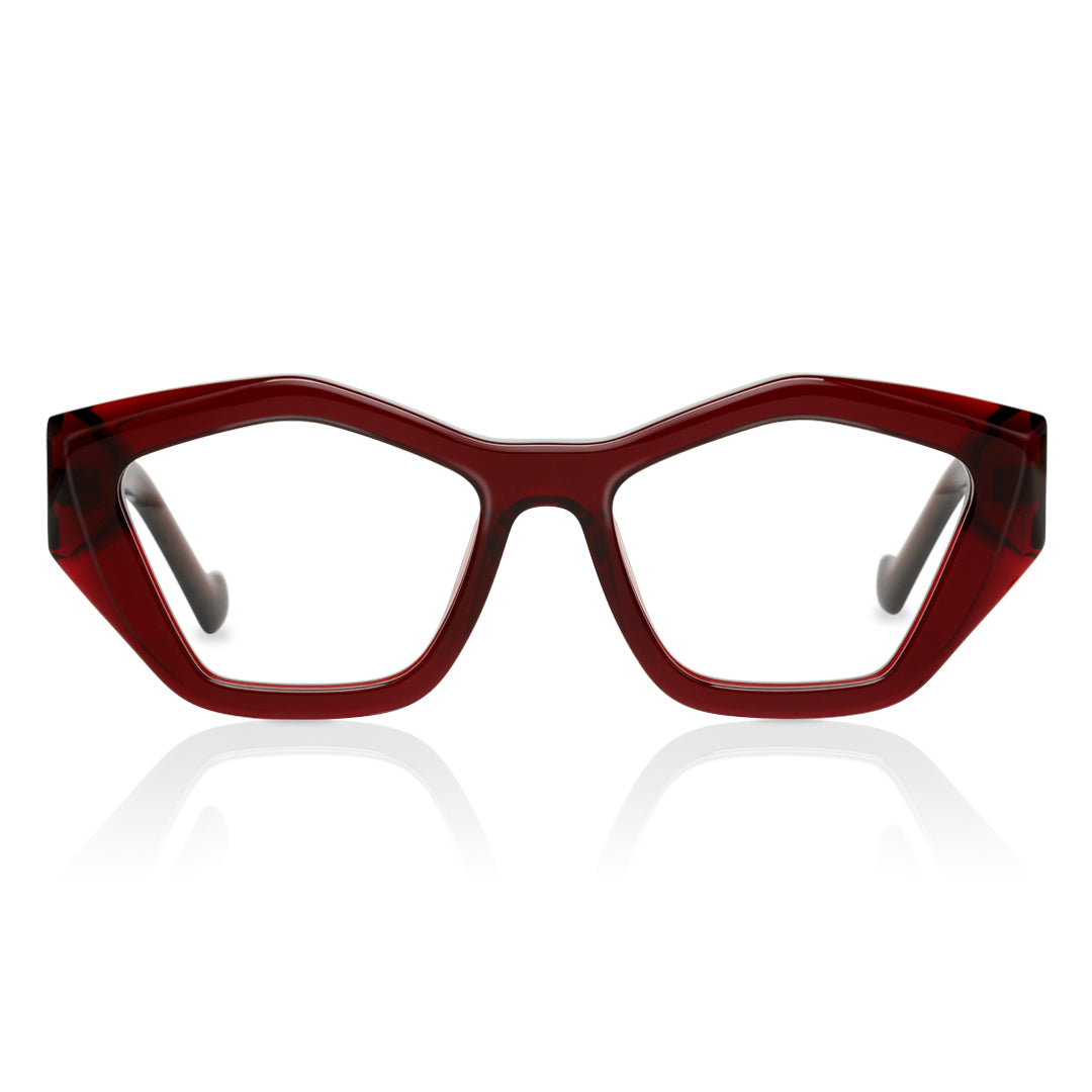 Acetate Geometric Eyeglasses