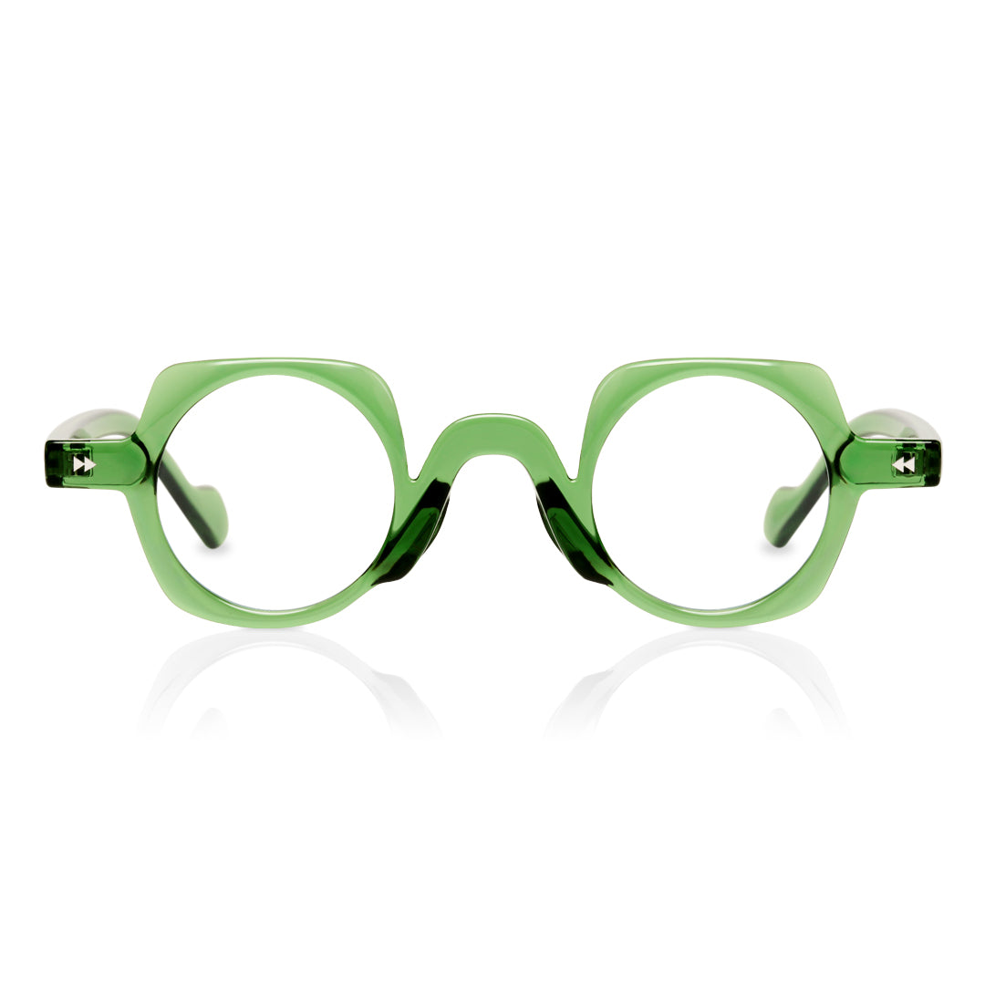 Green Prescription Glasses