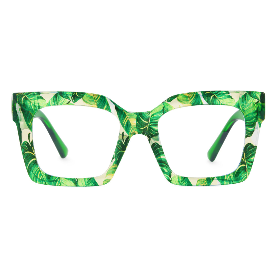  Square Multicolor Oversize Glasses