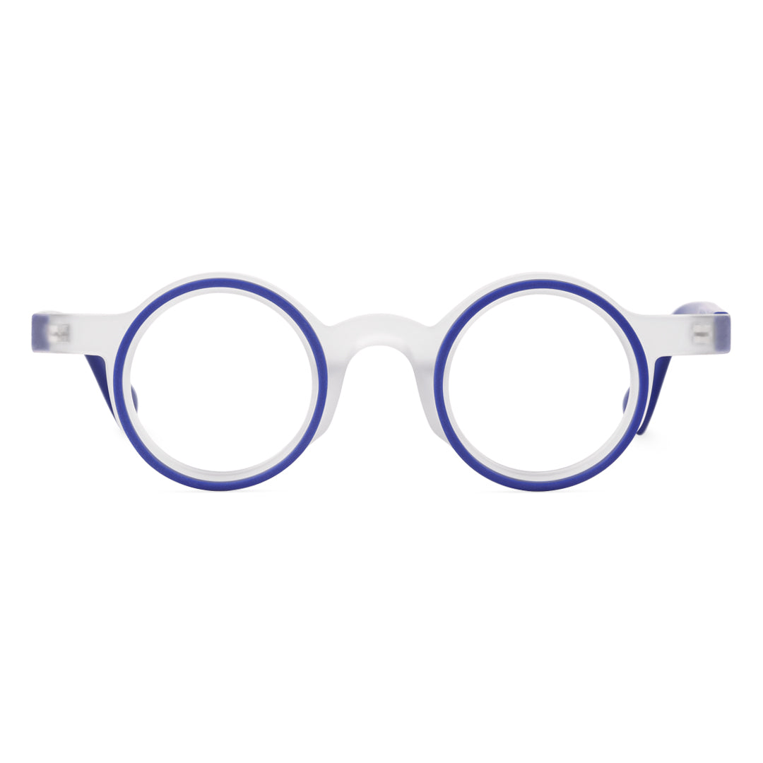Vintage Acetate Round Eyeglasses