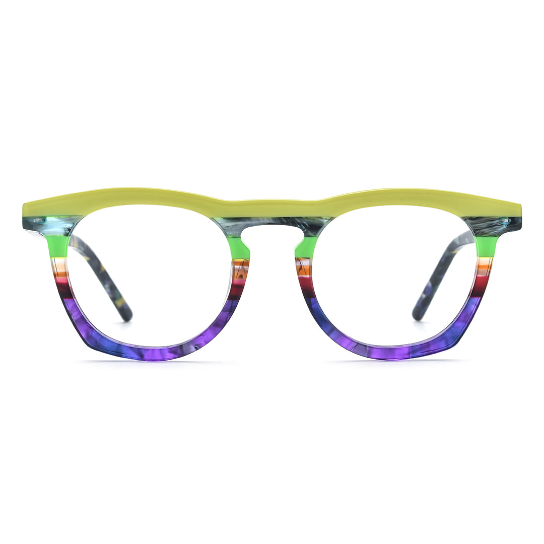Acetate Round Prescription Glasses
