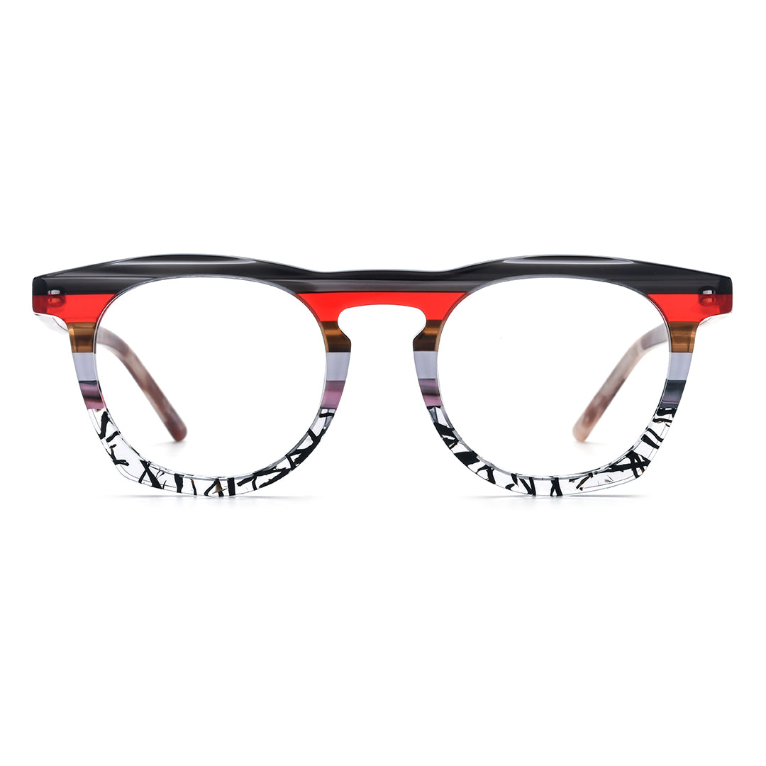 Acetate Round Prescription Glasses