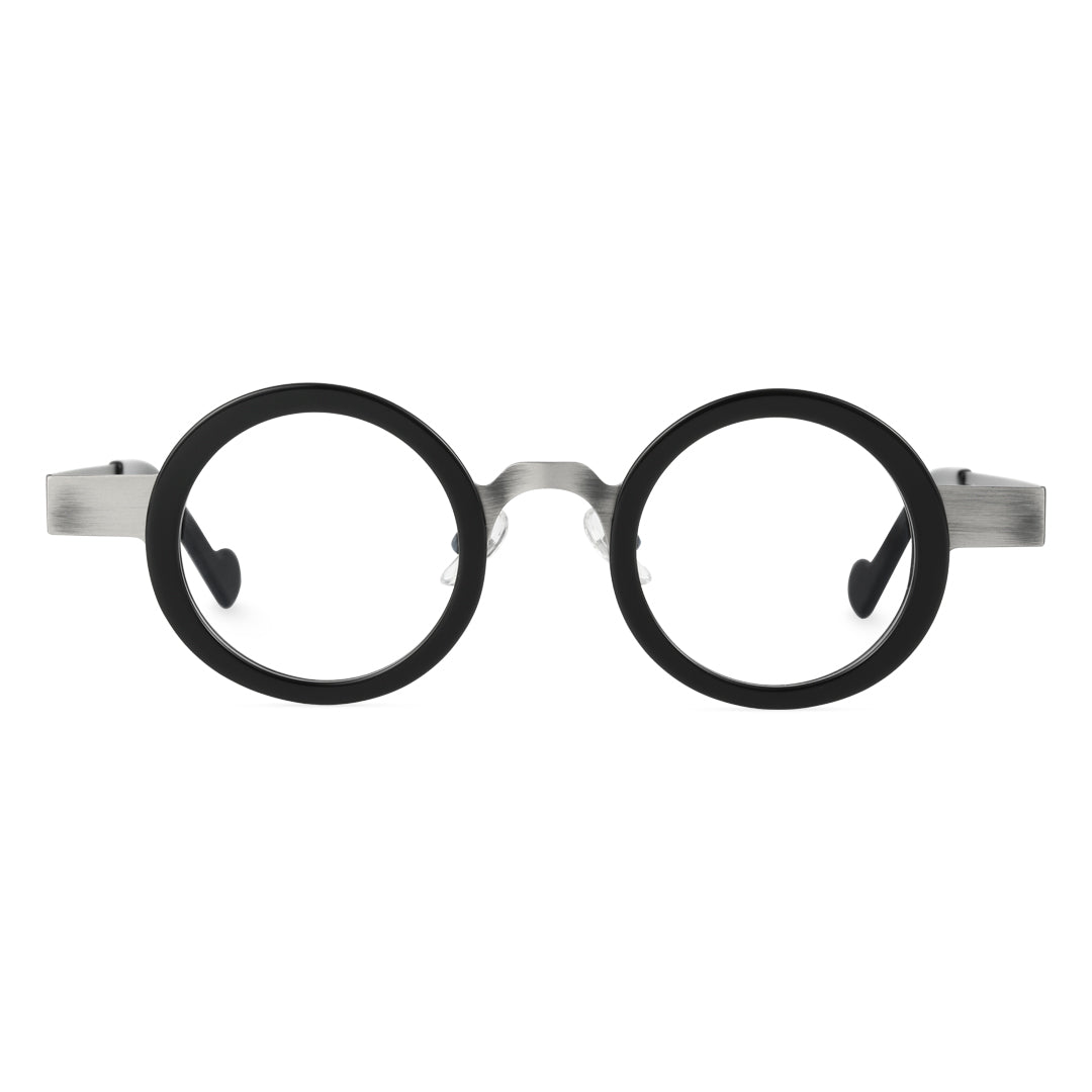 Black Round Eyeglasses