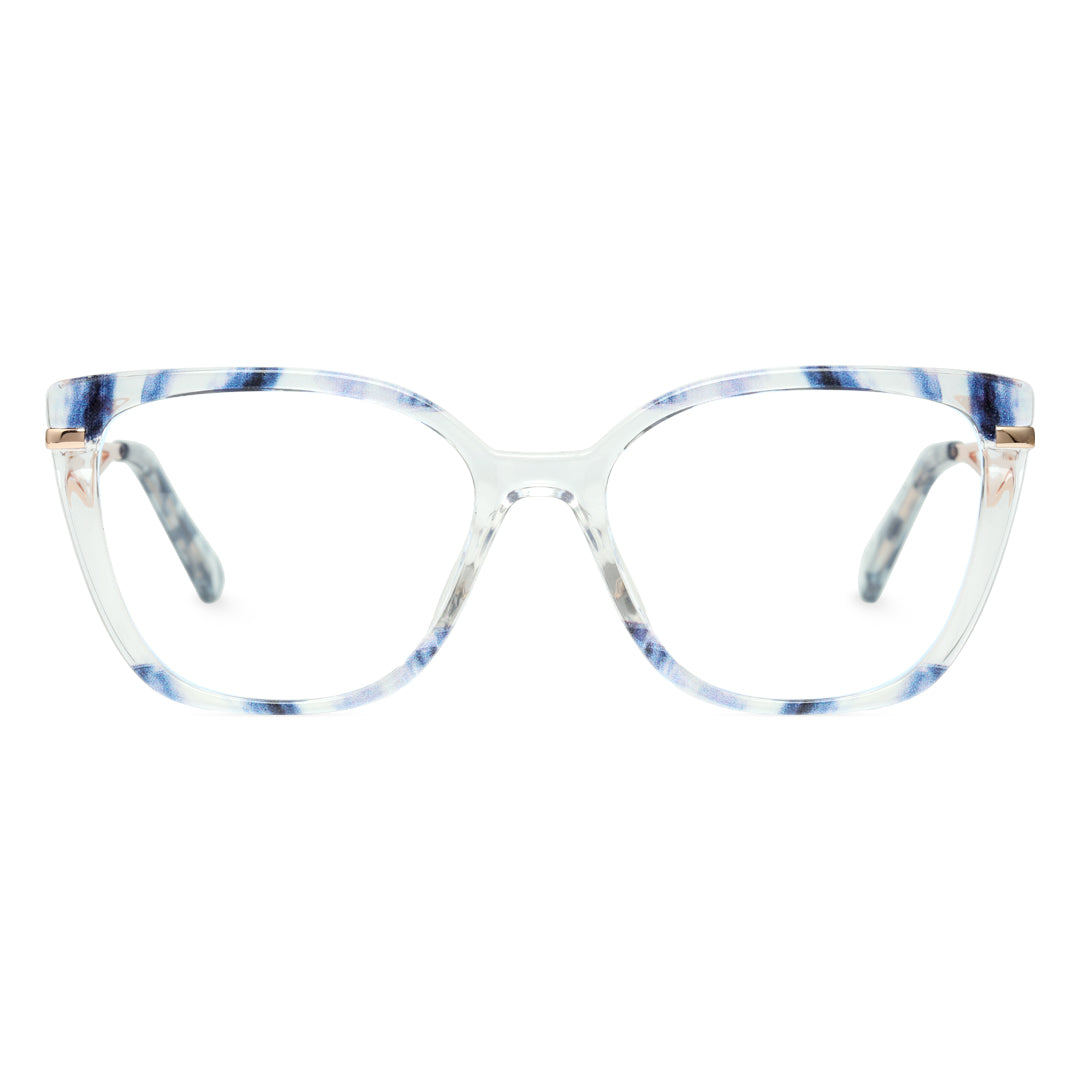 Blue glasses frames