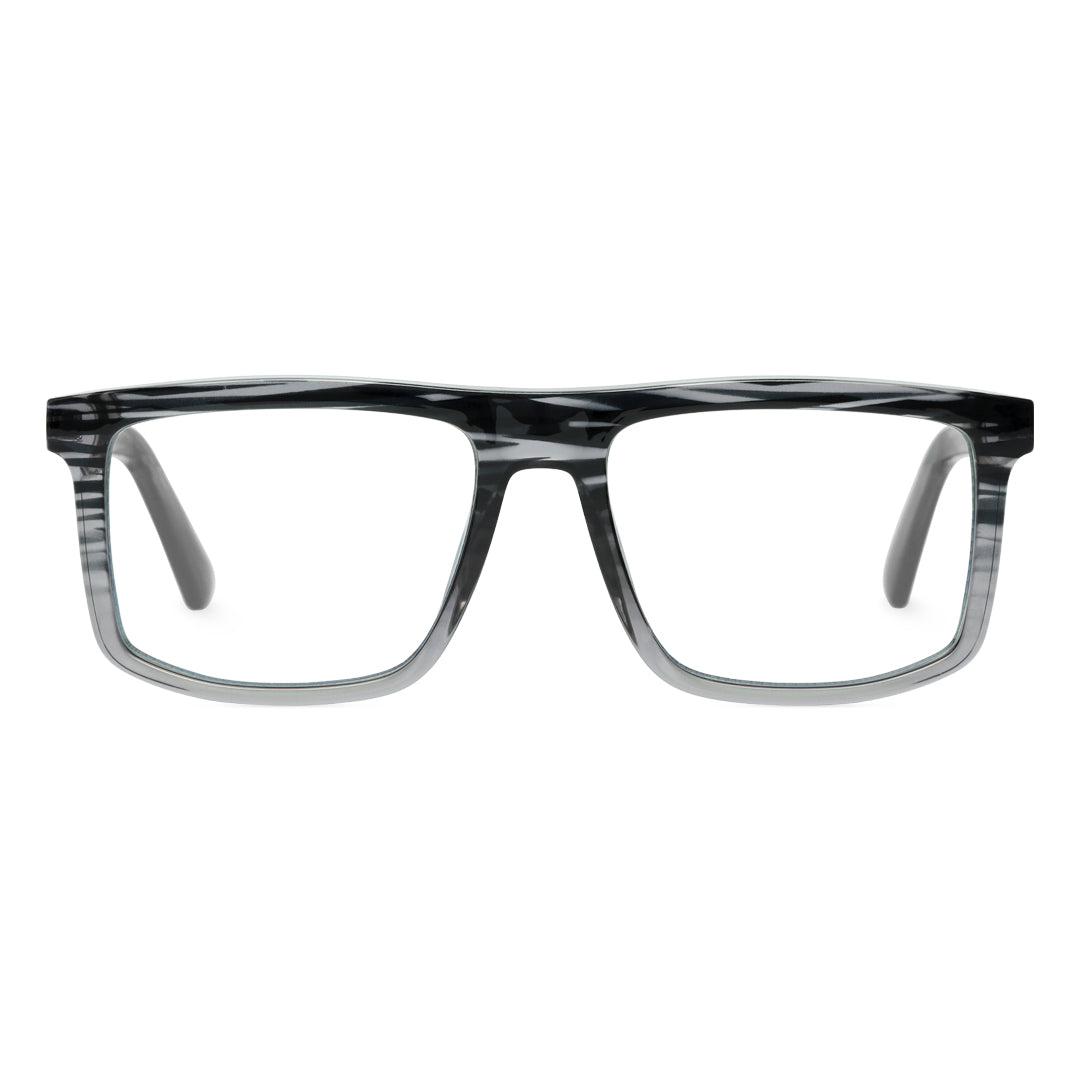 Grey Browline Prescription Glasses