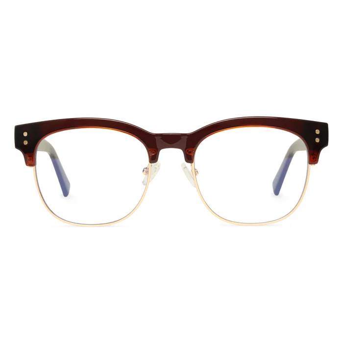 Red browline glasses frames