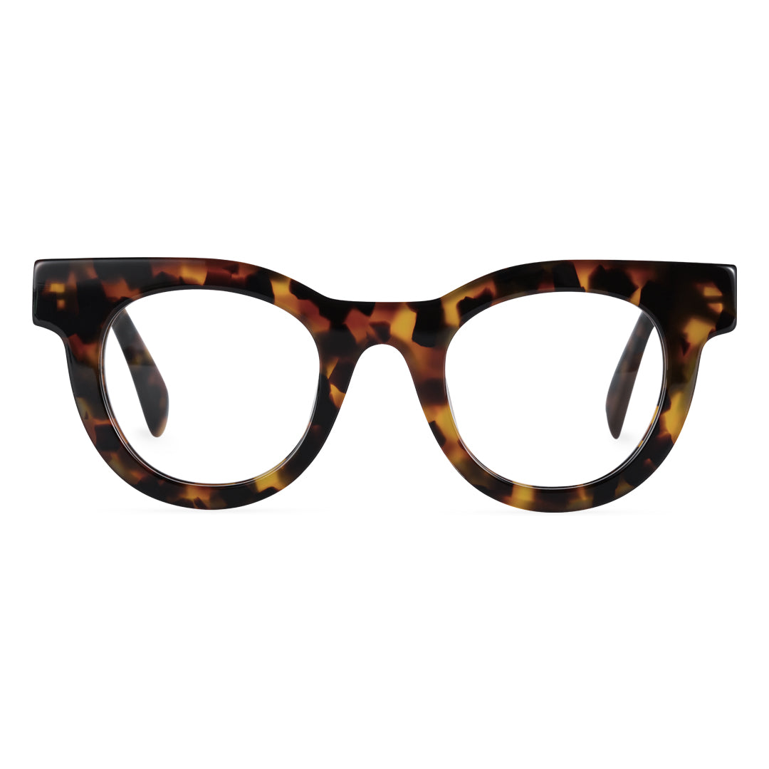 Acetate Round And Rectangle Glasses