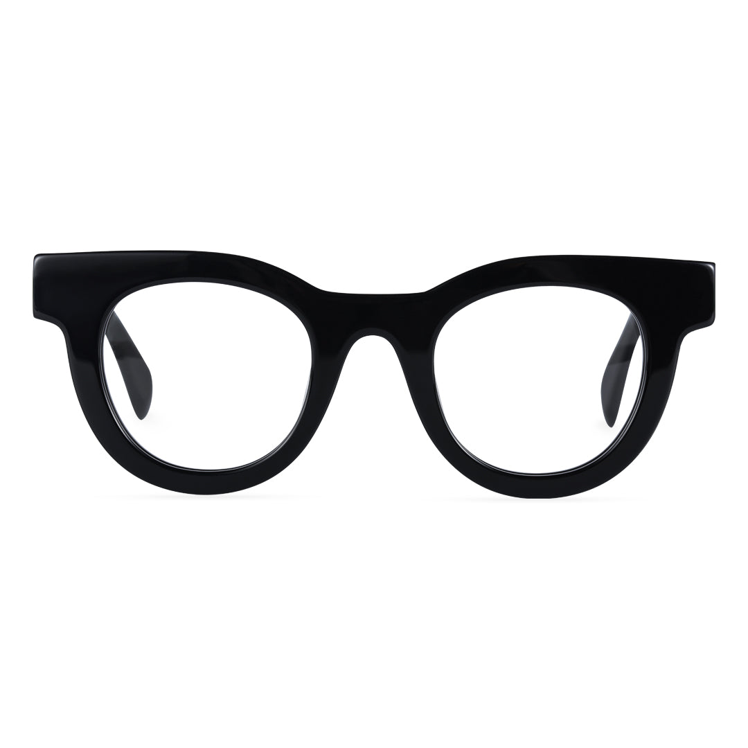 Acetate Round And Rectangle Glasses