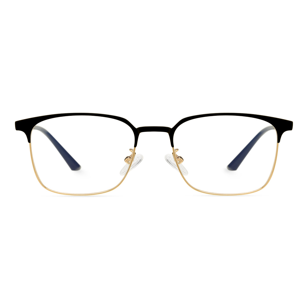Black Gold Square Frames