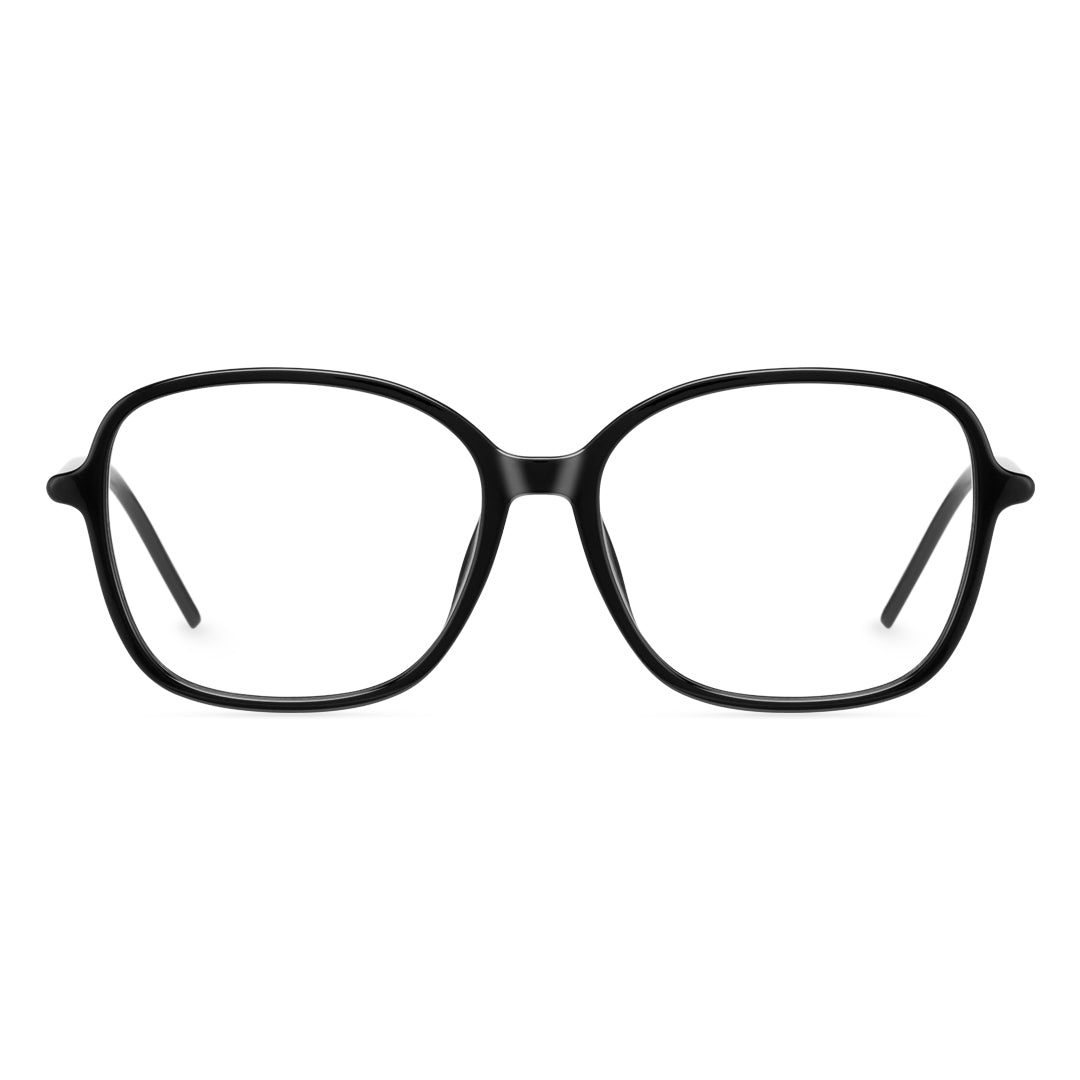 Minimalist Black TR90 Glasses