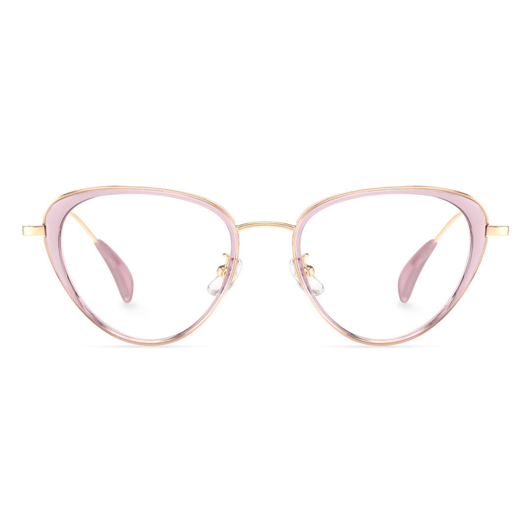 Purple Cateye Blue Light Blocking Glasses