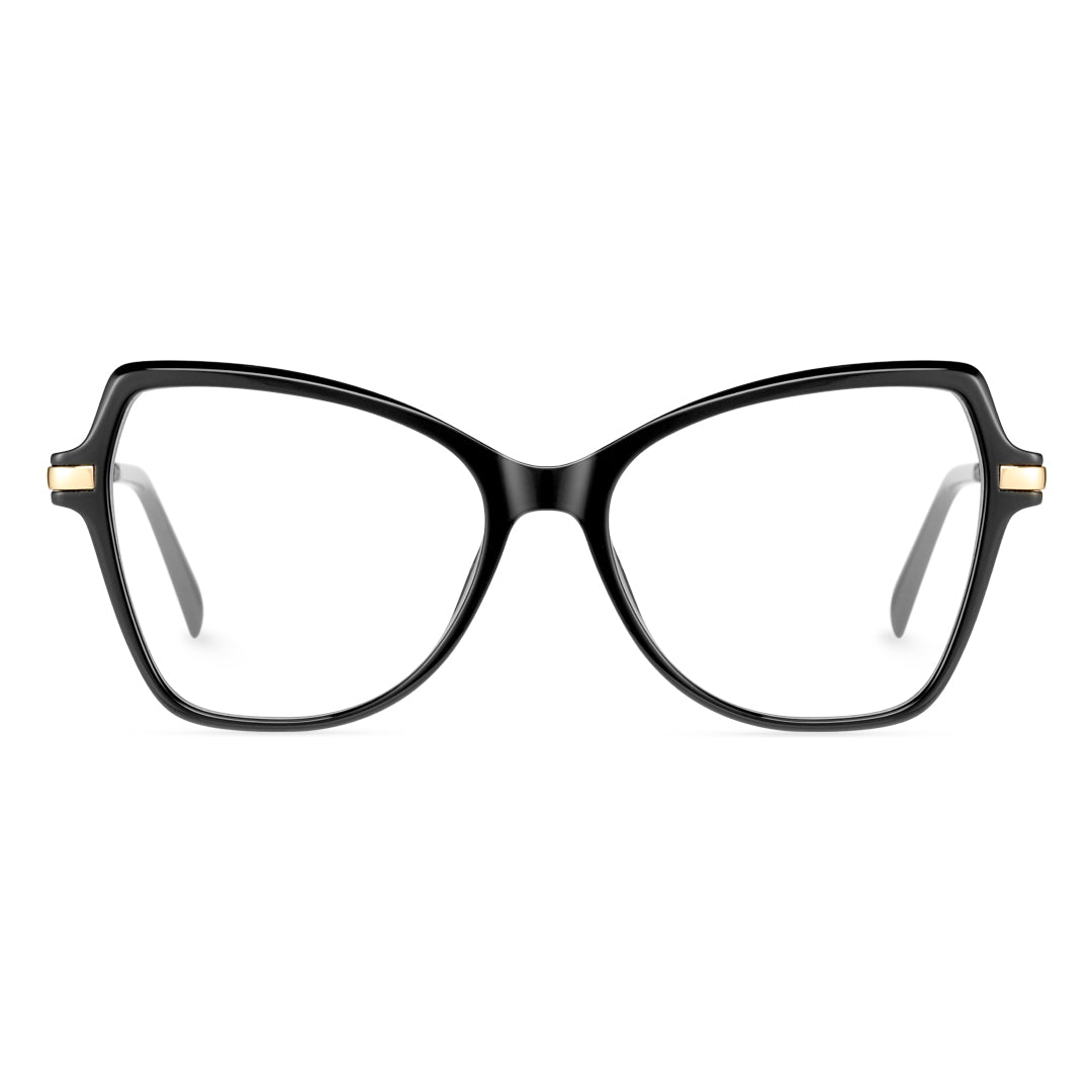 Black Cat Eye Glasses