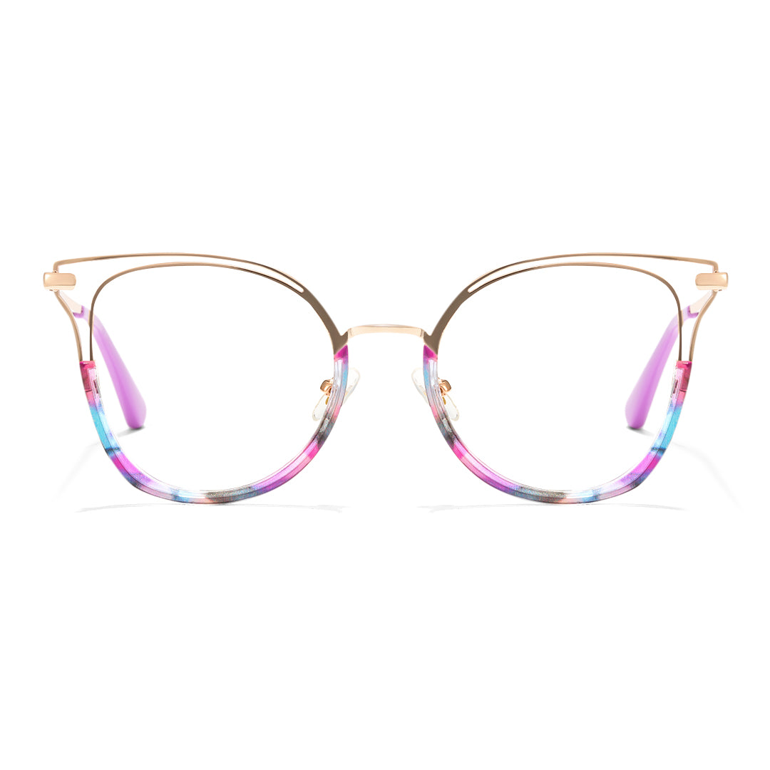 Clear Multicolor Glasses