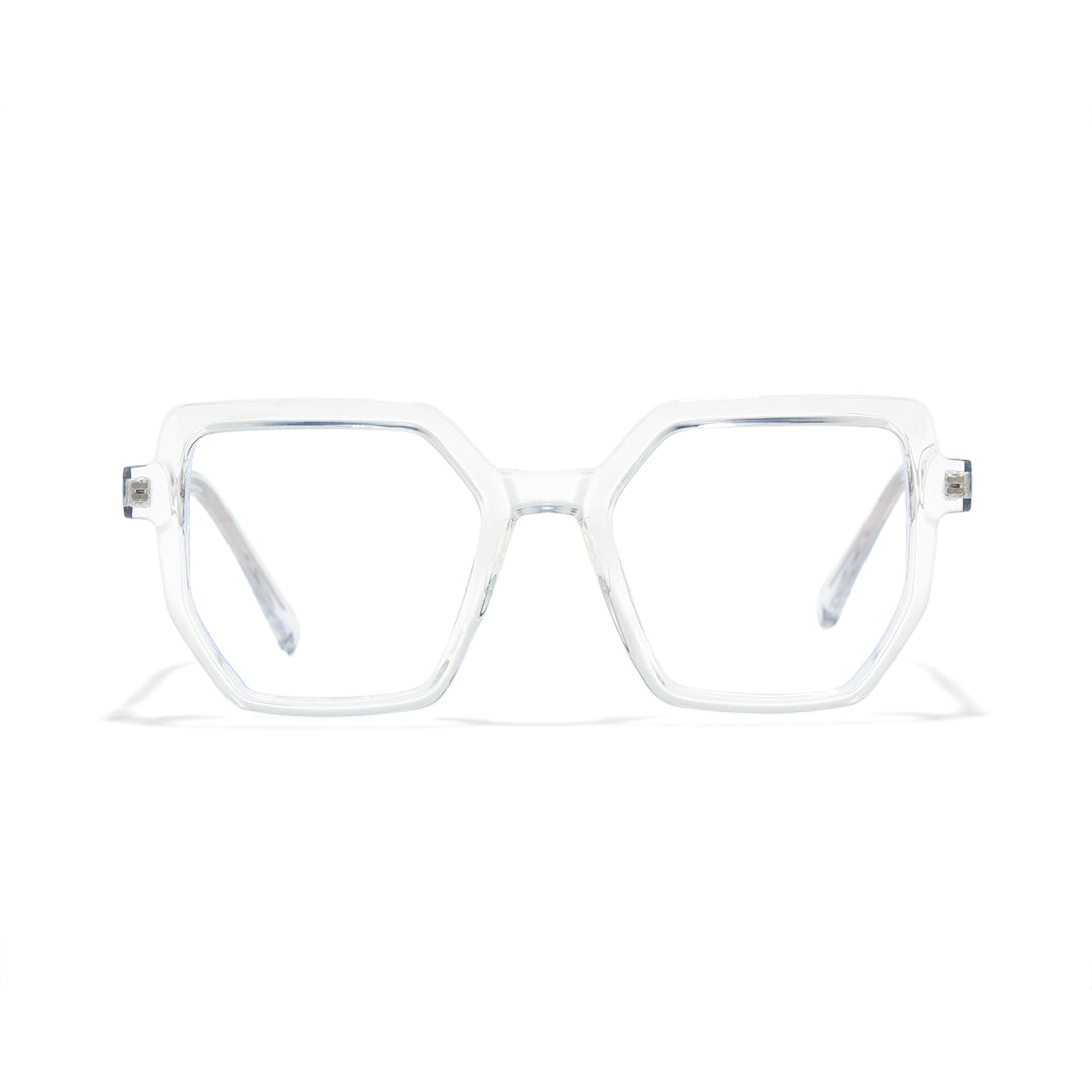 Clear Geometric Glasses