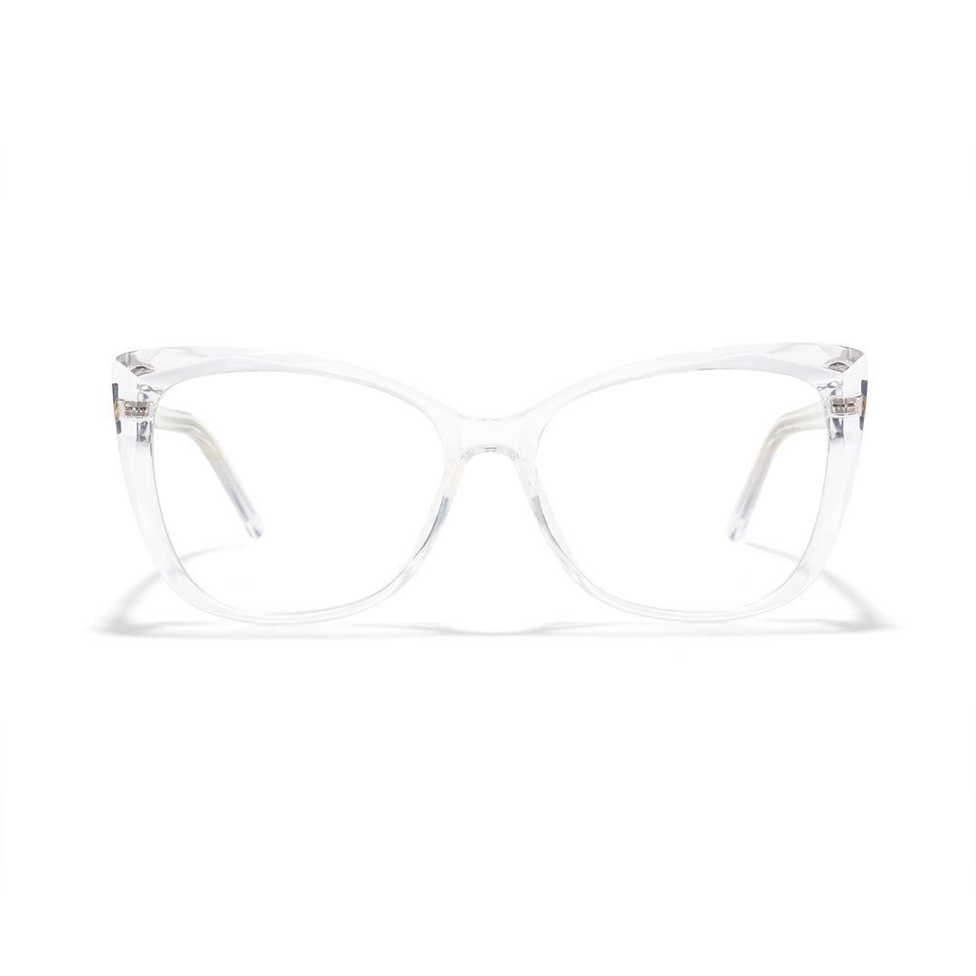 Clear Cat Eye Glasses