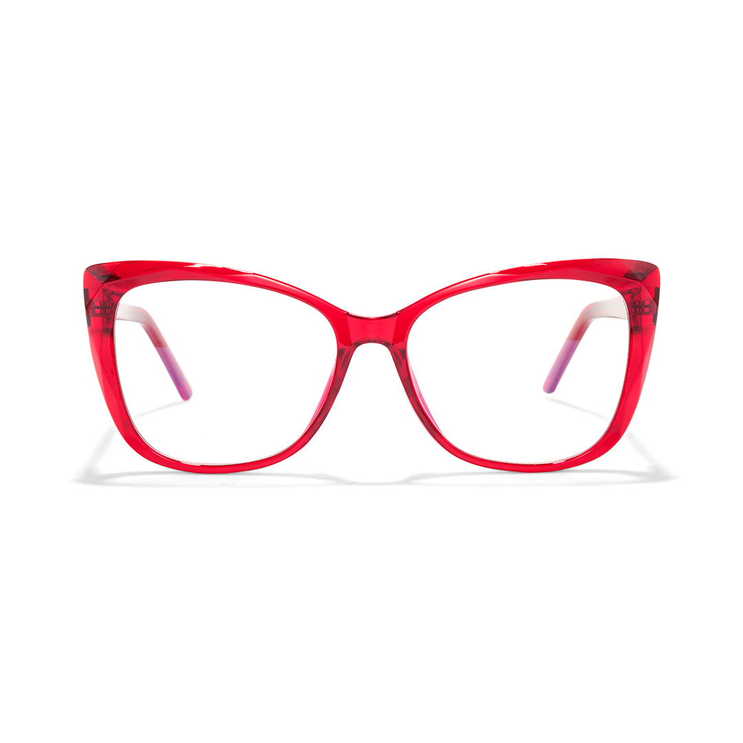 Red Cat Eye Glasses
