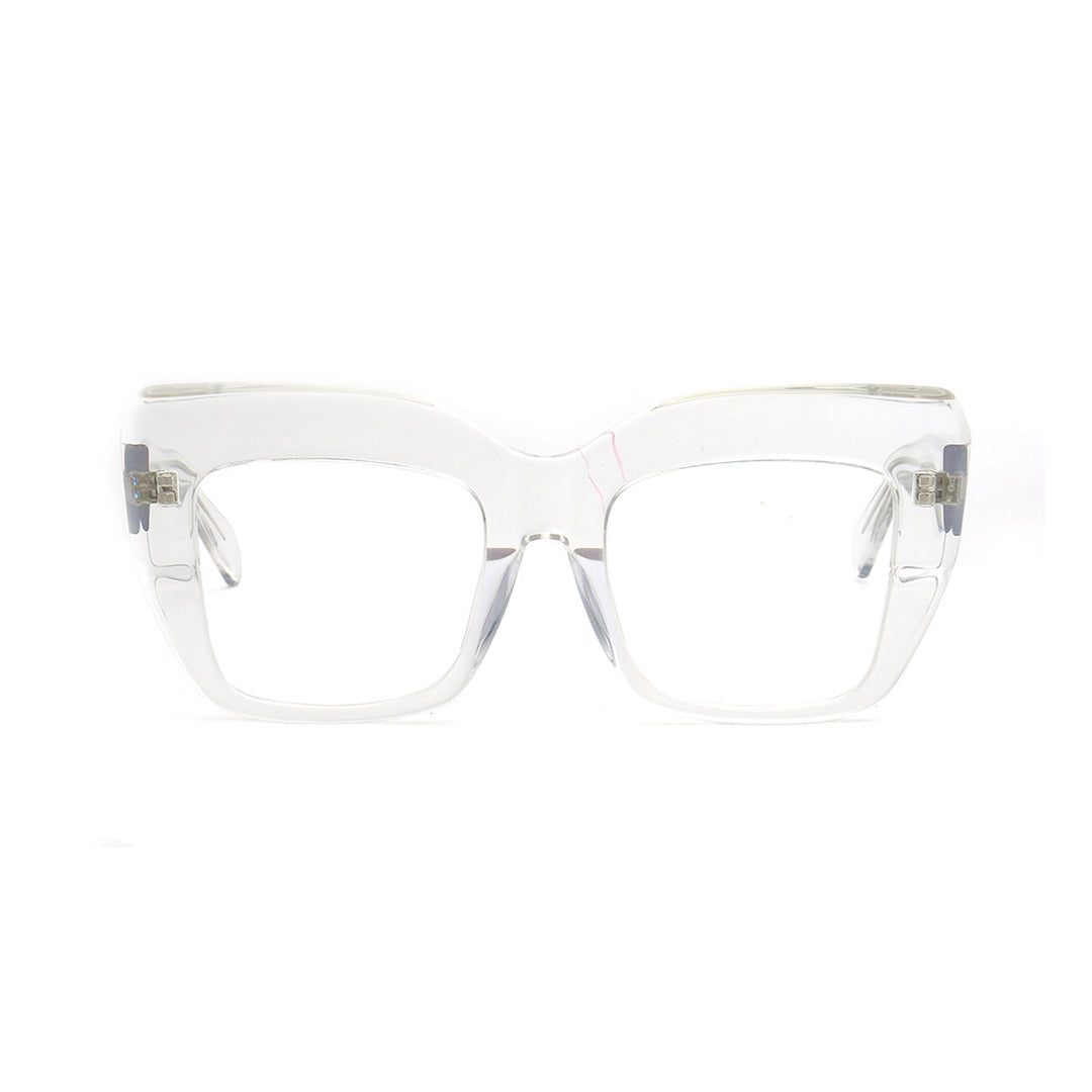 Clear Acetate Cat Eye Glasses