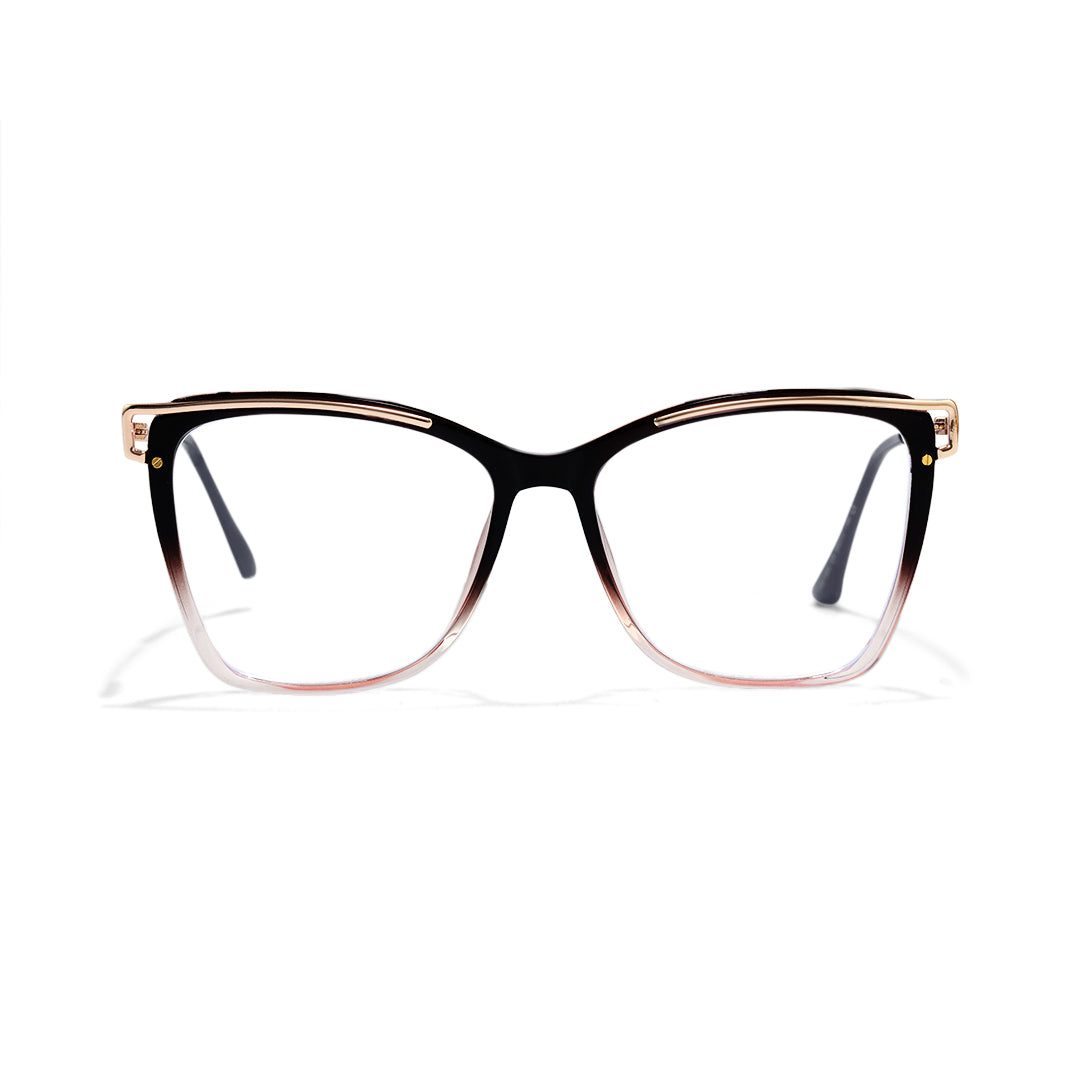 Two Tone TR90 Cat Eye Glasses