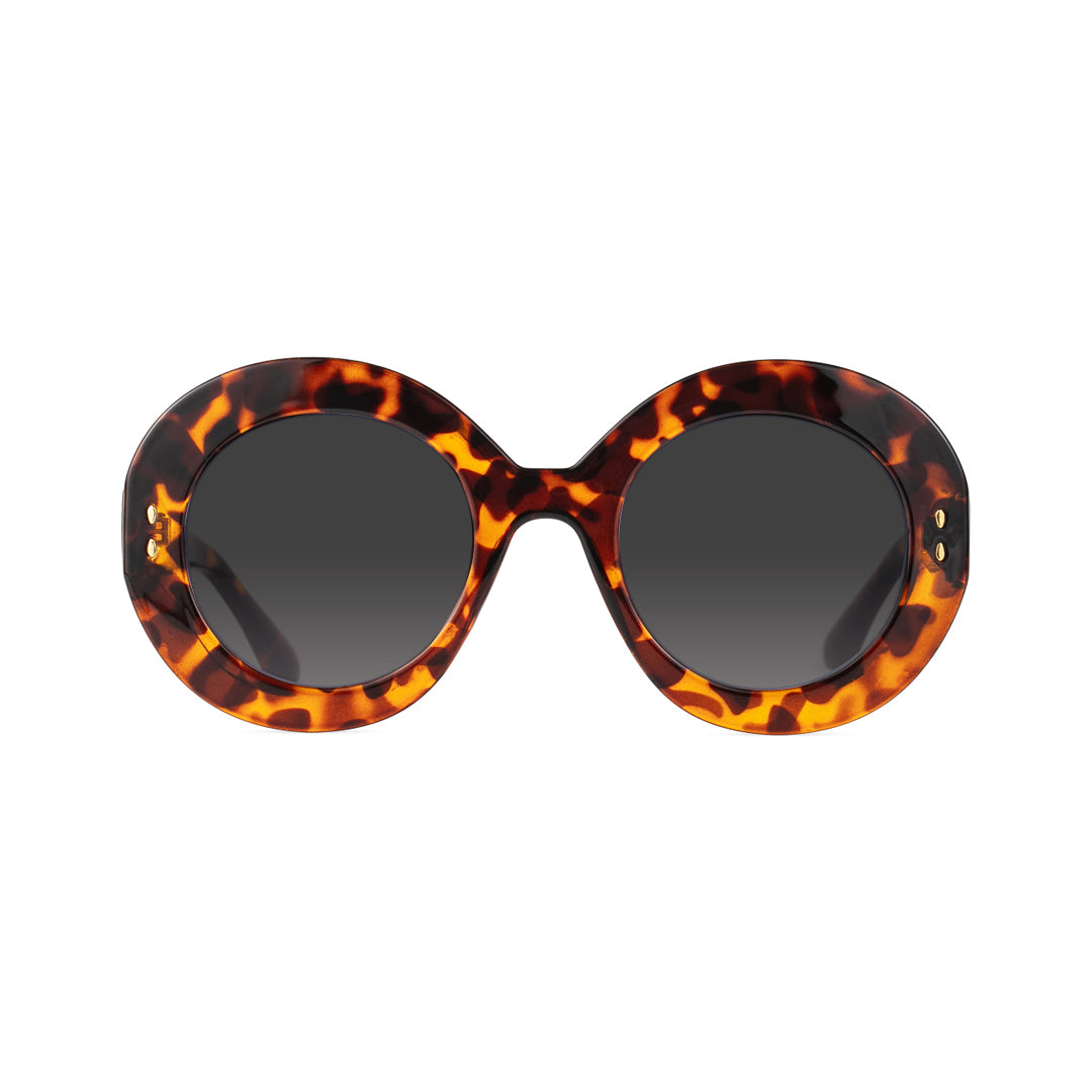 Round Oversize Polarized Sunglasses