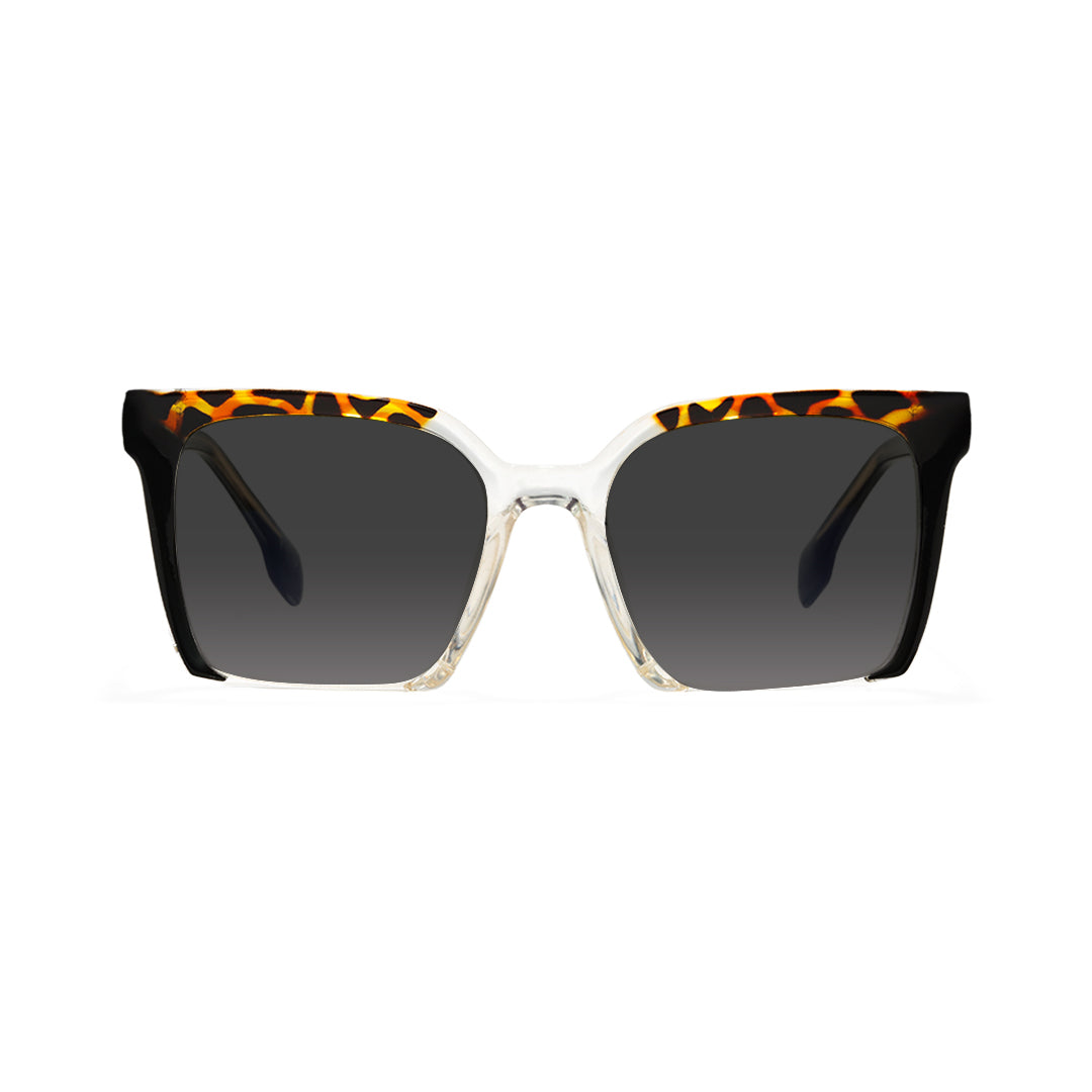 Black Square Prescription Sunglasses