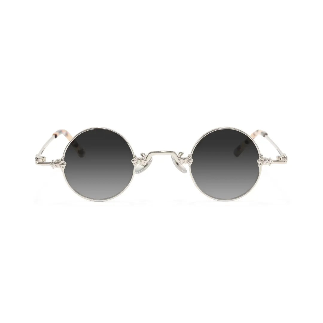 Sliver Round Glasses