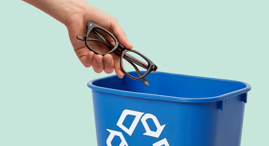 How to recycle old prescription glasses