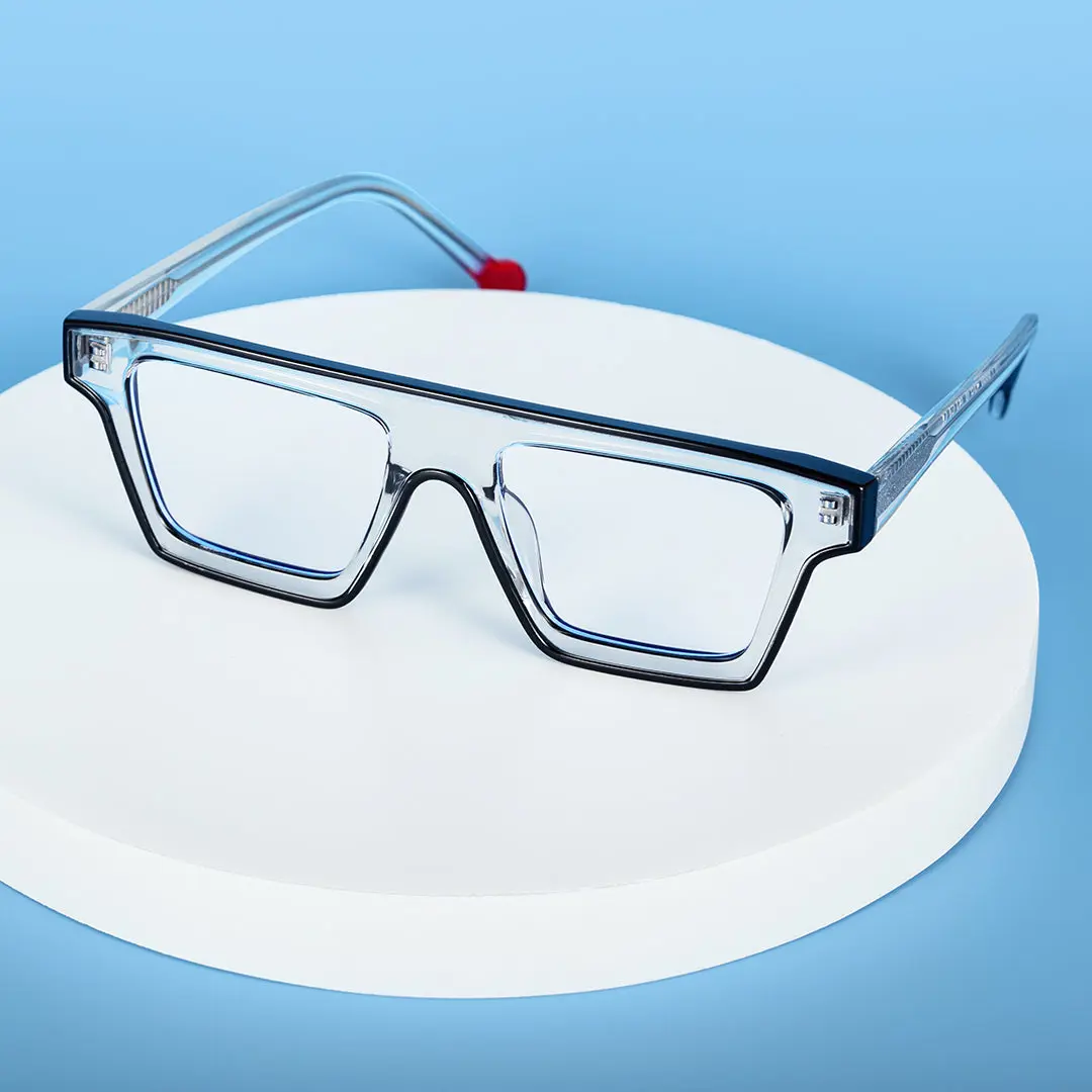 Scene view of Call fashion aviator tr90 eyeglasses AR0042403 in clear