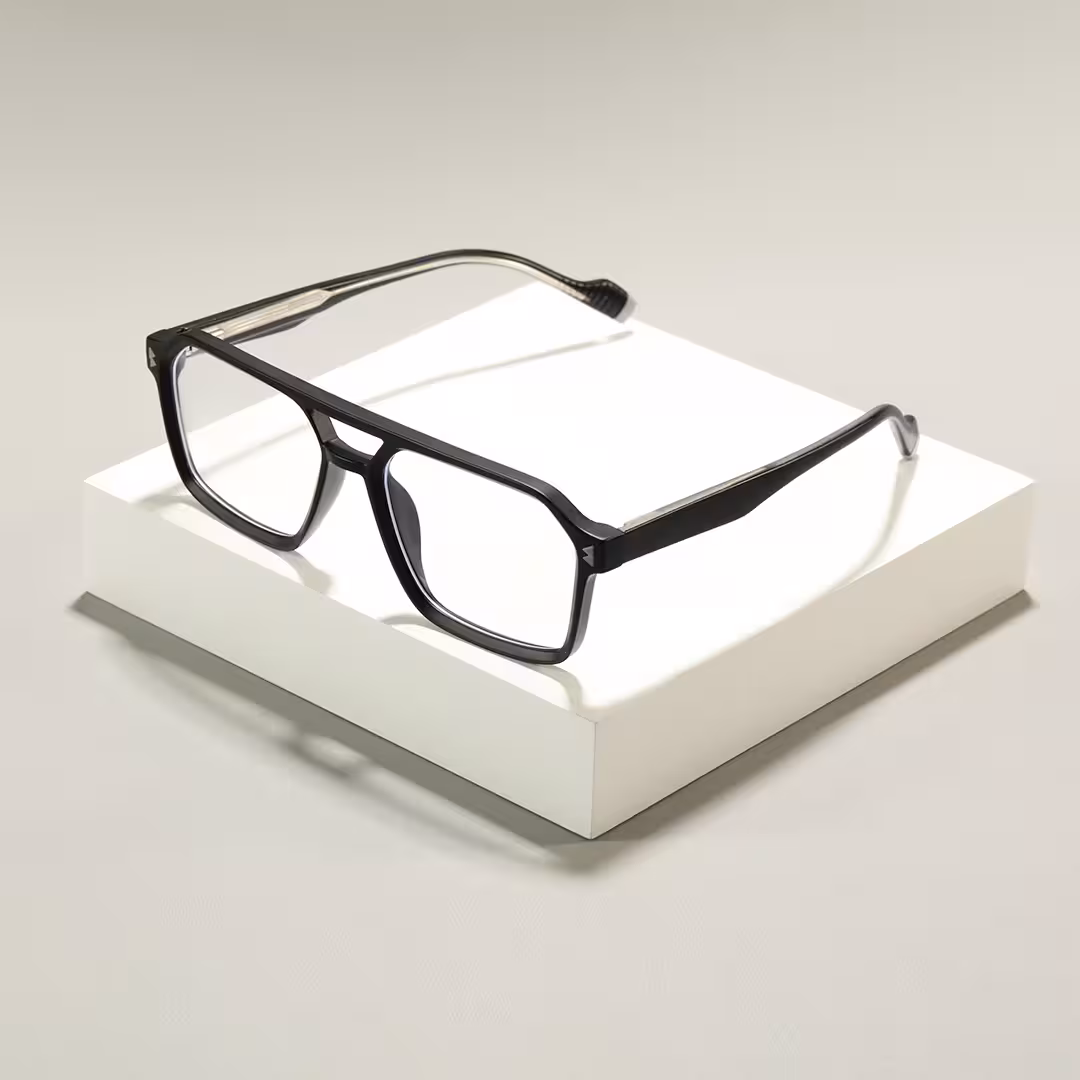 Scene view of Aryn aviator tr90 eyeglasses AR0042605 in black