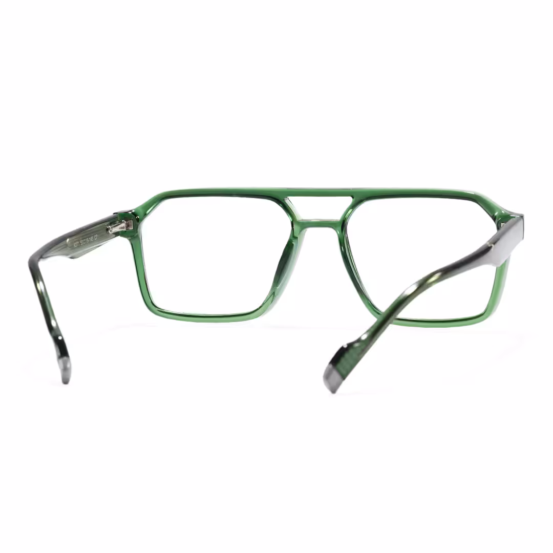 Back view of Aryn aviator tr90 eyeglasses AR0042605 in green