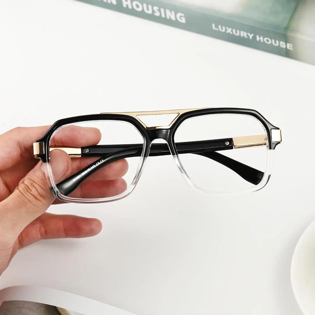 Scene view of Ford aviator tr90 eyeglasses AR0292408 in two-tone