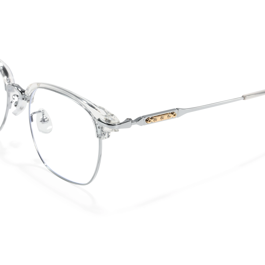 Frame detail of Tarian browline metal eyeglasses BX0392509 in clear-1
