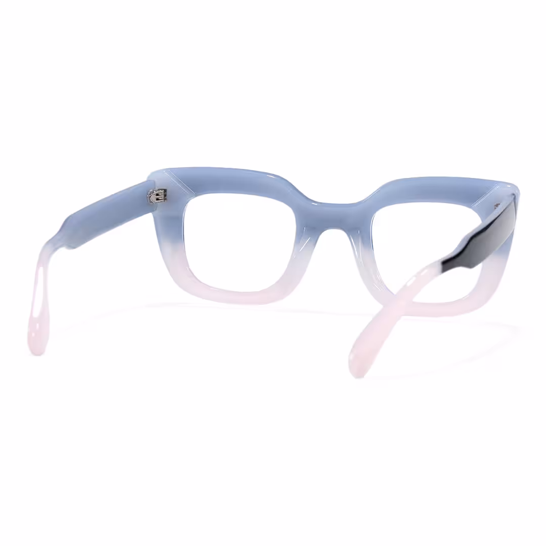 Back view of Cohen cat eye pc eyeglasses CP0012403 in blackclear