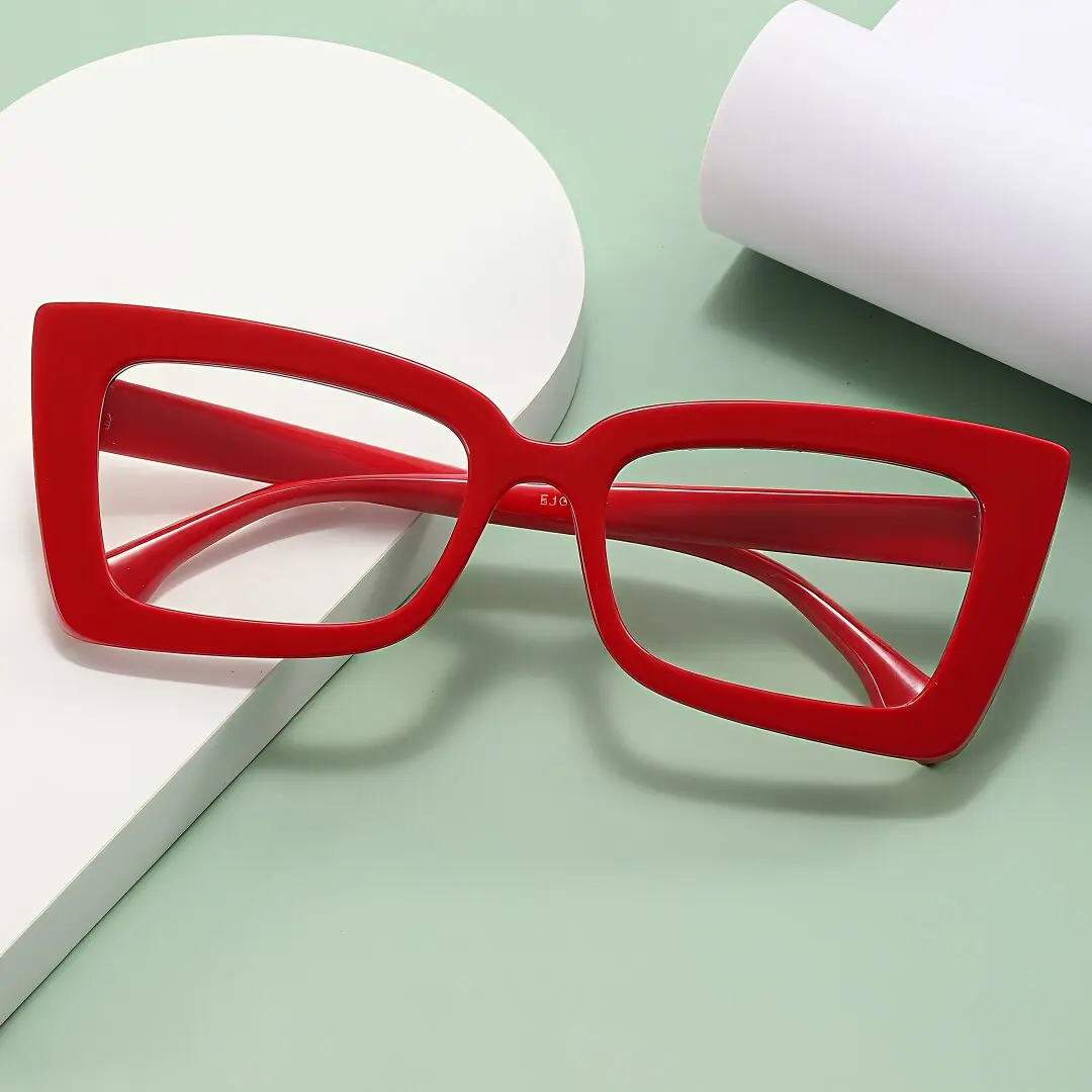 Set view of Tinff butterfly pc eyeglasses CP0162310 in red