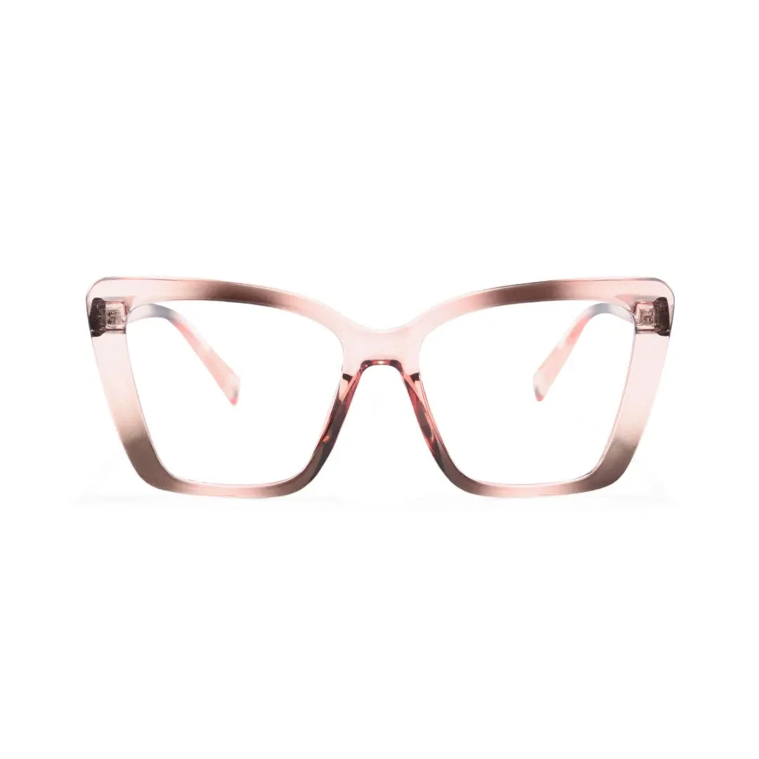 Front view of Patty cat eye pc eyeglasses CP0342506 in pink