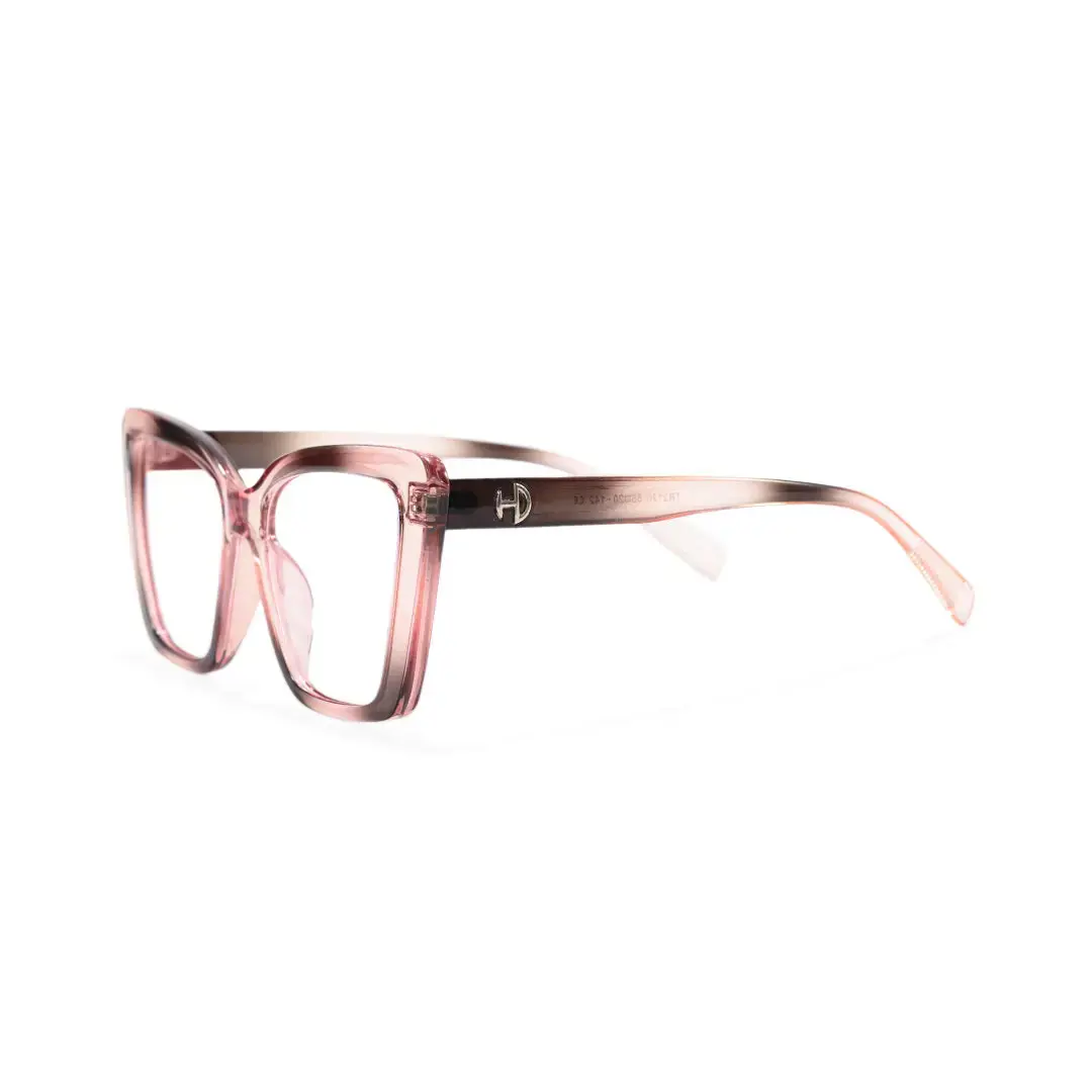 Side view of Patty cat eye pc eyeglasses CP0342506 in pink