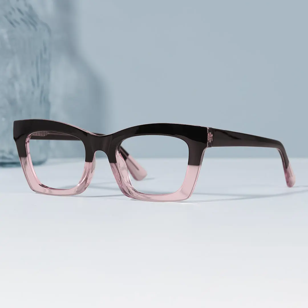 Scene view of Lukas cat eye tr90 eyeglasses CR0012209 in black