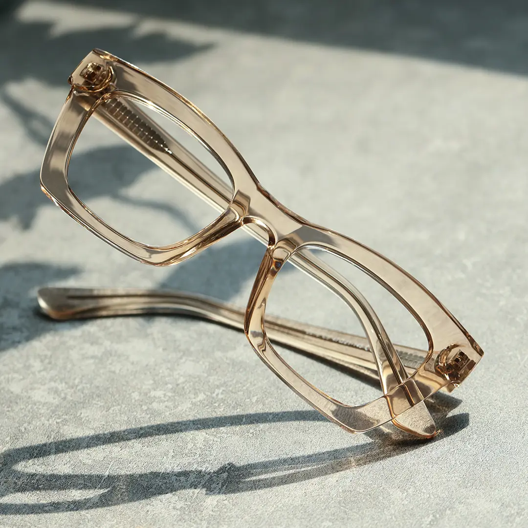Scene view of Lukas cat eye tr90 eyeglasses CR0012209 in yellow