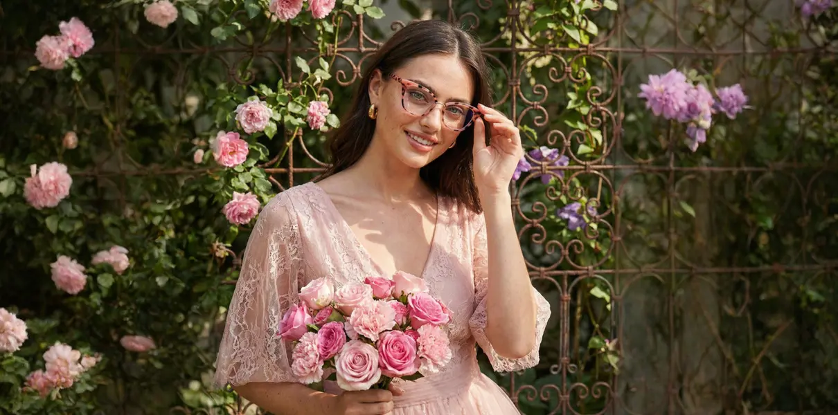 Female model wearing